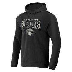 San Francisco Giants Darius Rucker Collection Waffle-Knit Raglan Pullover Hoodie - Black