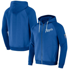 Kansas City Royals Darius Rucker Collection Raglan Full-Zip Hoodie - Royal