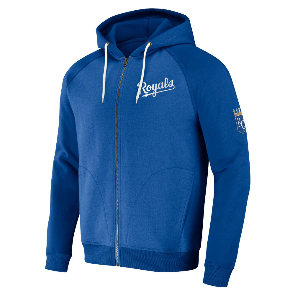 Kansas City Royals Darius Rucker Collection Raglan Full-Zip Hoodie - Royal