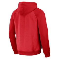 Los Angeles Angels Darius Rucker Collection Raglan Full-Zip Hoodie - Red