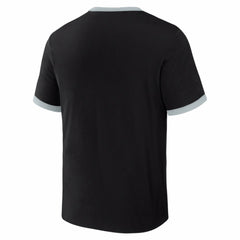 Chicago White Sox Darius Rucker Collection Two-Way Ringer Reversible T-Shirt - Black/Gray