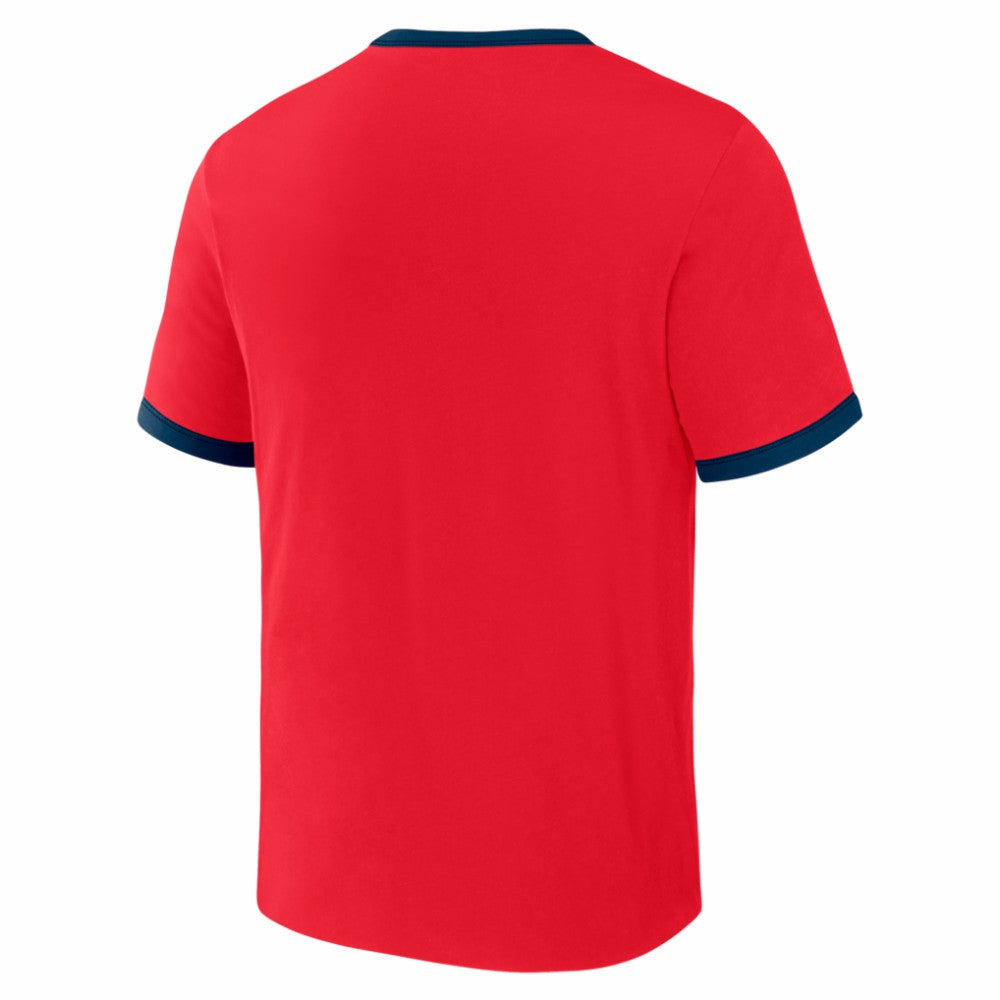 St. Louis Cardinals Darius Rucker Collection Two-Way Ringer Reversible T-Shirt - Red/Navy