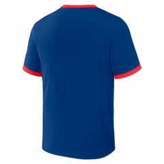 Texas Rangers Darius Rucker Collection Two-Way Ringer Reversible T-Shirt - Royal/Red