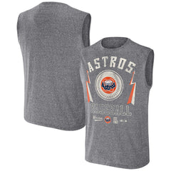 Houston Astros Darius Rucker Collection Relaxed-Fit Muscle Tank Top - Charcoal