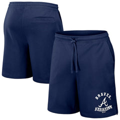 Atlanta Braves Darius Rucker Collection Team Color Shorts - Navy