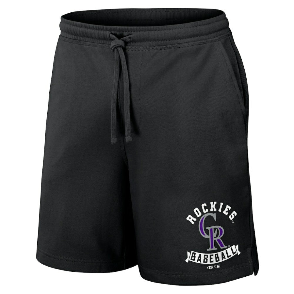 Colorado Rockies Darius Rucker Collection Team Color Shorts - Black