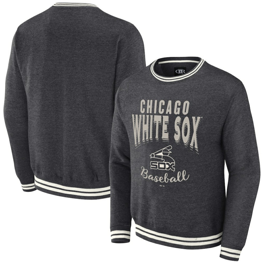 Chicago White Sox Darius Rucker Collection Vintage Pullover Sweatshirt - Heather Charcoal