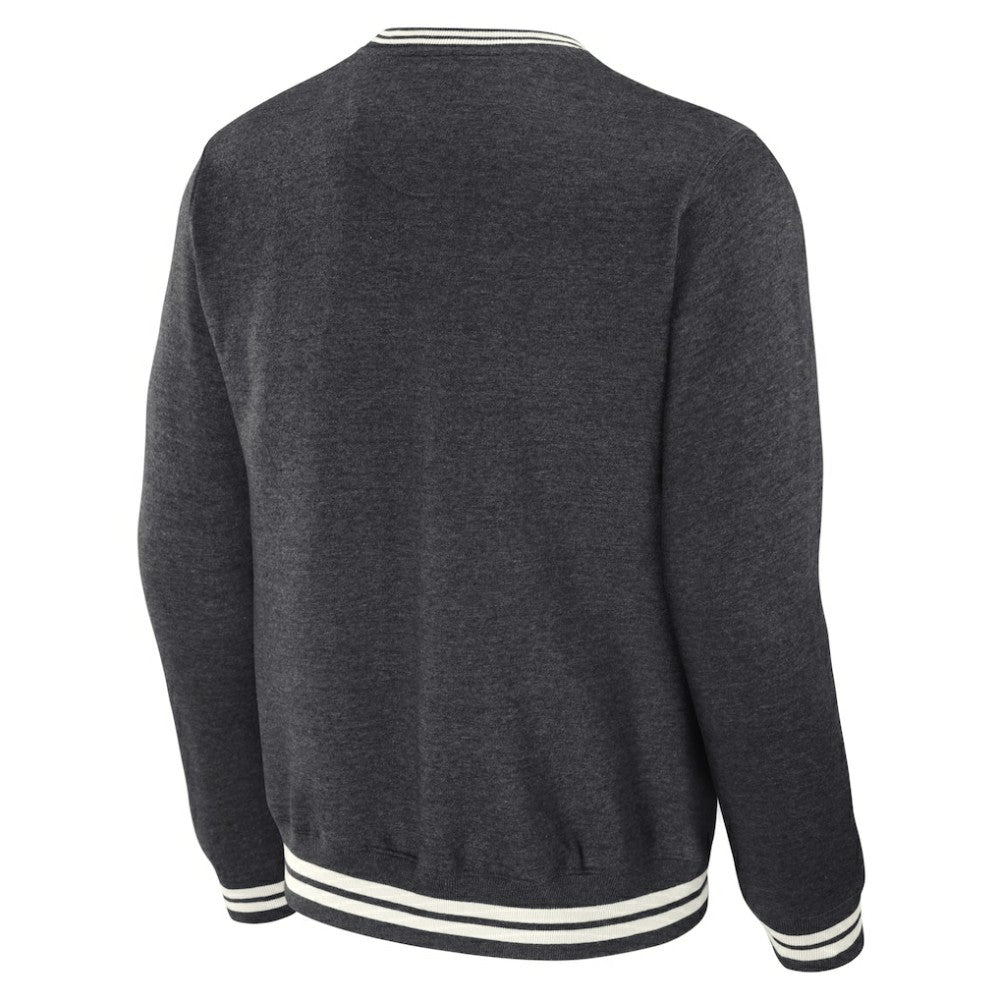 Minnesota Twins Darius Rucker Collection Vintage Pullover Sweatshirt - Heather Charcoal