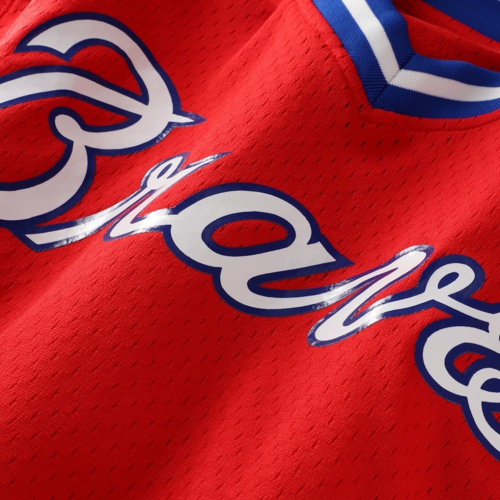 Dale Murphy Atlanta Braves Authentic Batting Practice Jersey - Scarlet | Mitchell & Ness