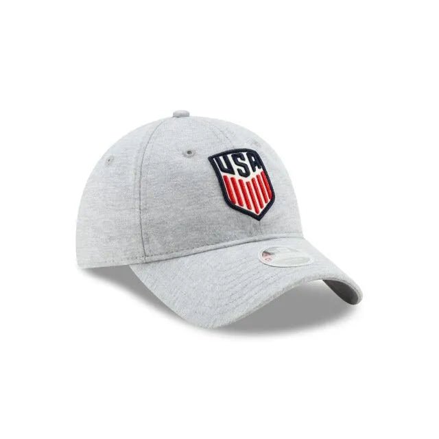 New Era USA Womens Sporty Shine Adjustable Hat - Grey 