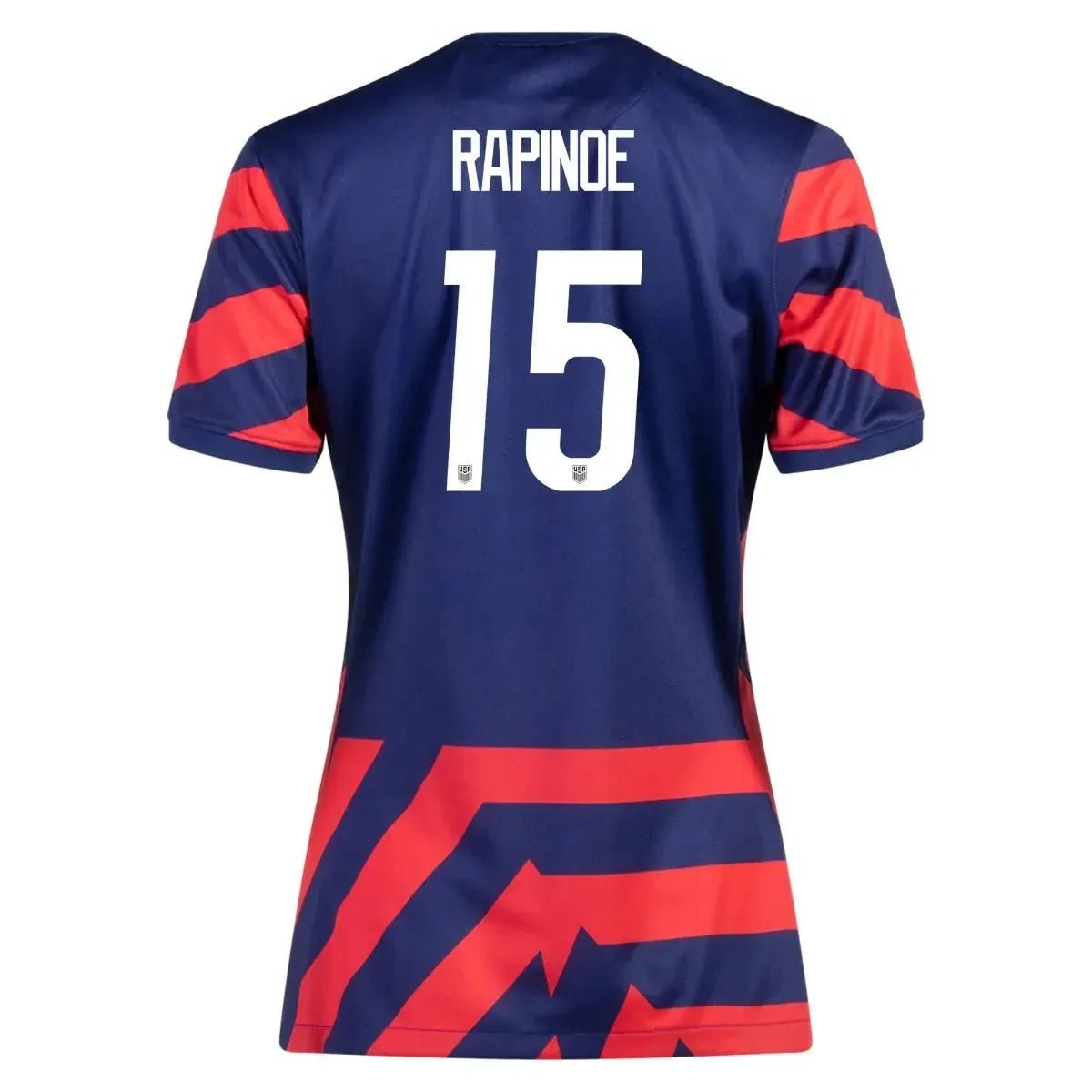 2021-22 USA Women Away Soccer Jersey - Navy-Red 
