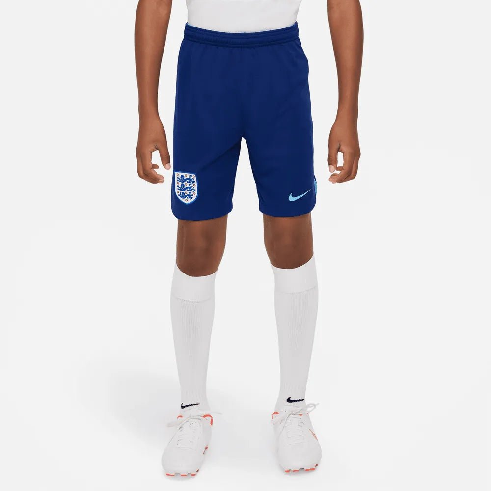 2022-23 England Youth Home Stadium Soccer Short Blue Void-Blue Fury 