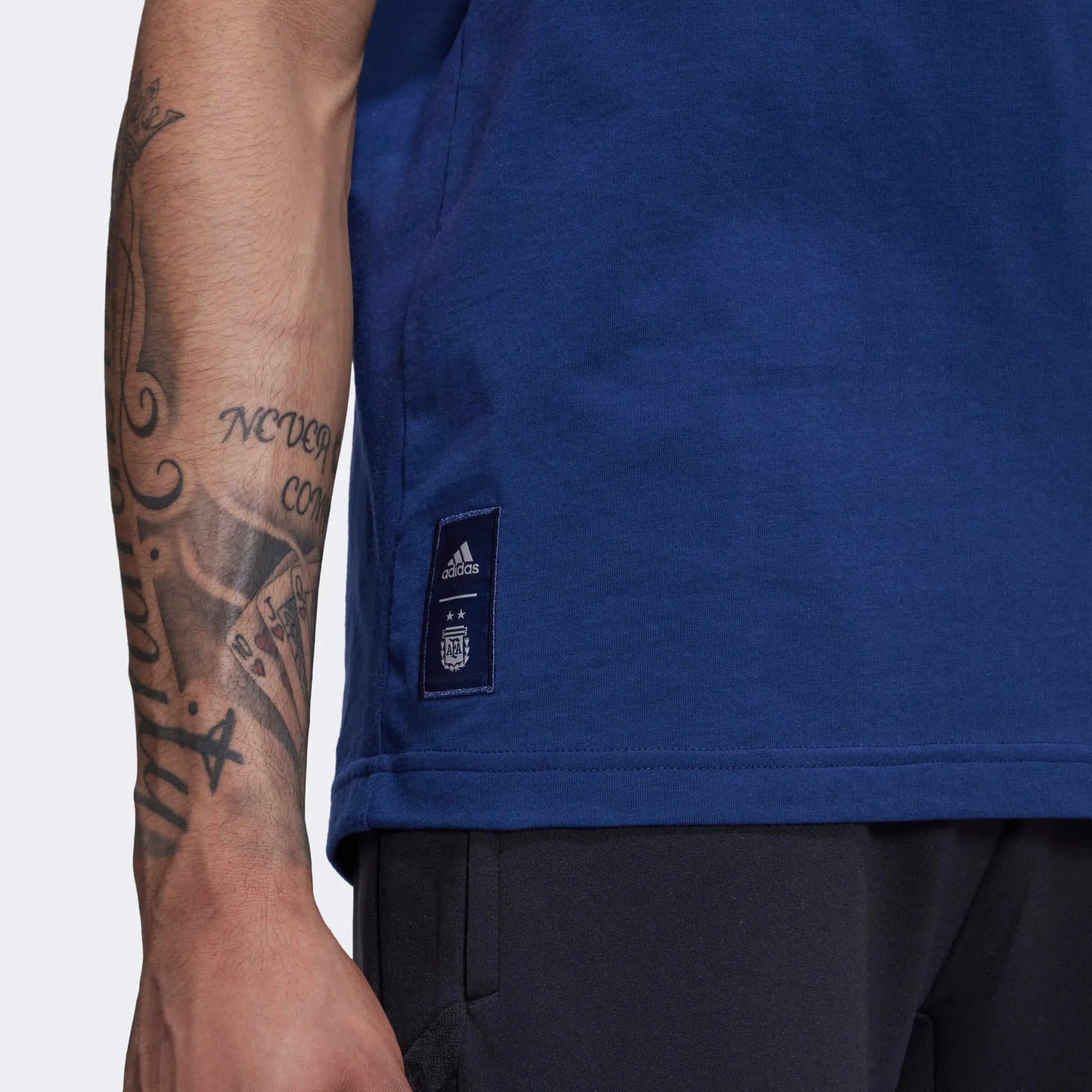 2022-23 Argentina Graphic Tee Night Indigo 