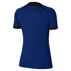 2022-23 Netherlands Women's Away Soccer Jersey - Deep Royal Blue 