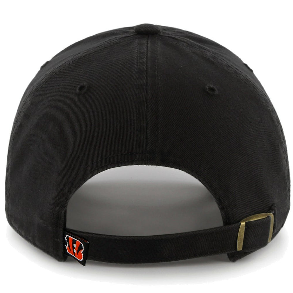 Cincinnati Bengals '47 Brand Cleanup Adjustable Hat - Black discount