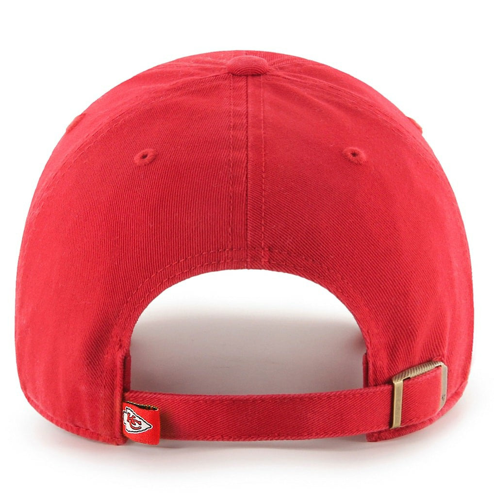 '47 Brand Kansas City Chiefs Clean Up Adjustable Hat - Red outlet