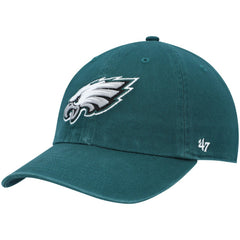 Philadelphia Eagles '47 Brand Cleanup Adjustable Hat - Midnight Green discount