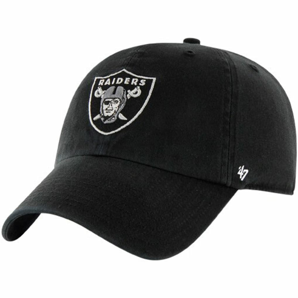 Las Vegas Raiders '47 Brand Cleanup Adjustable Hat - Black outlet