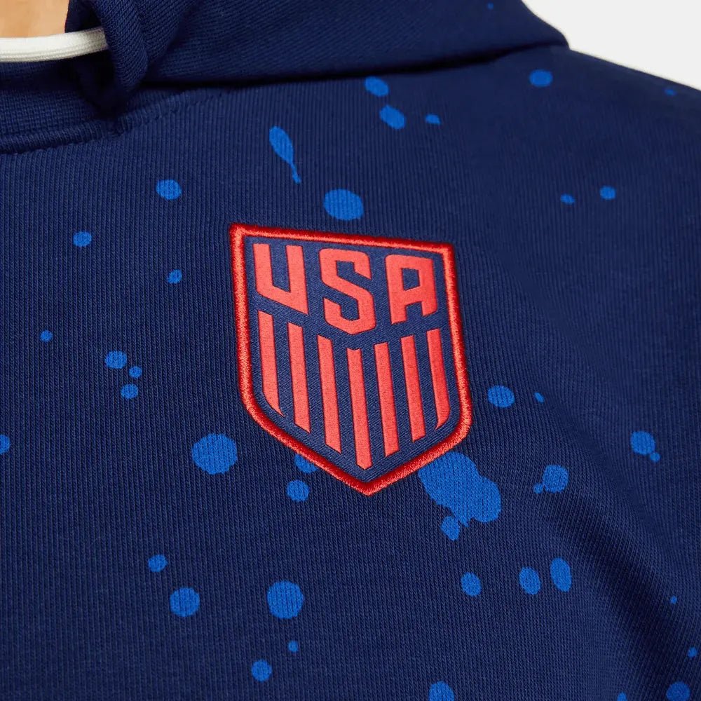 2023-24 USA Womens DF Fleece Soccer Hoodie 