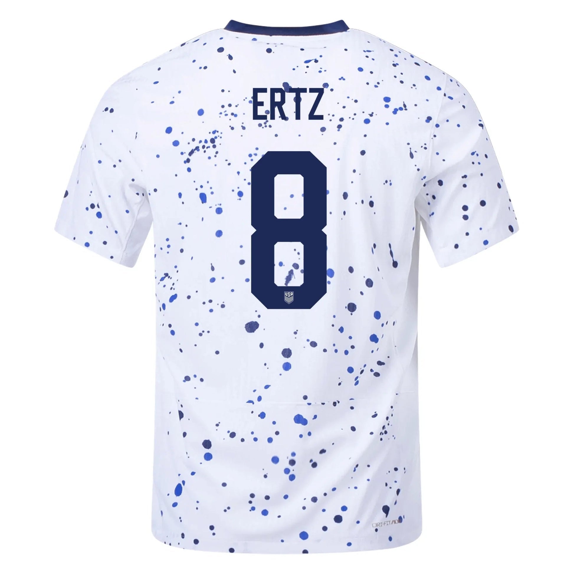 2023-24 USA Women's Home Authentic Soccer Jersey (No Stars) 