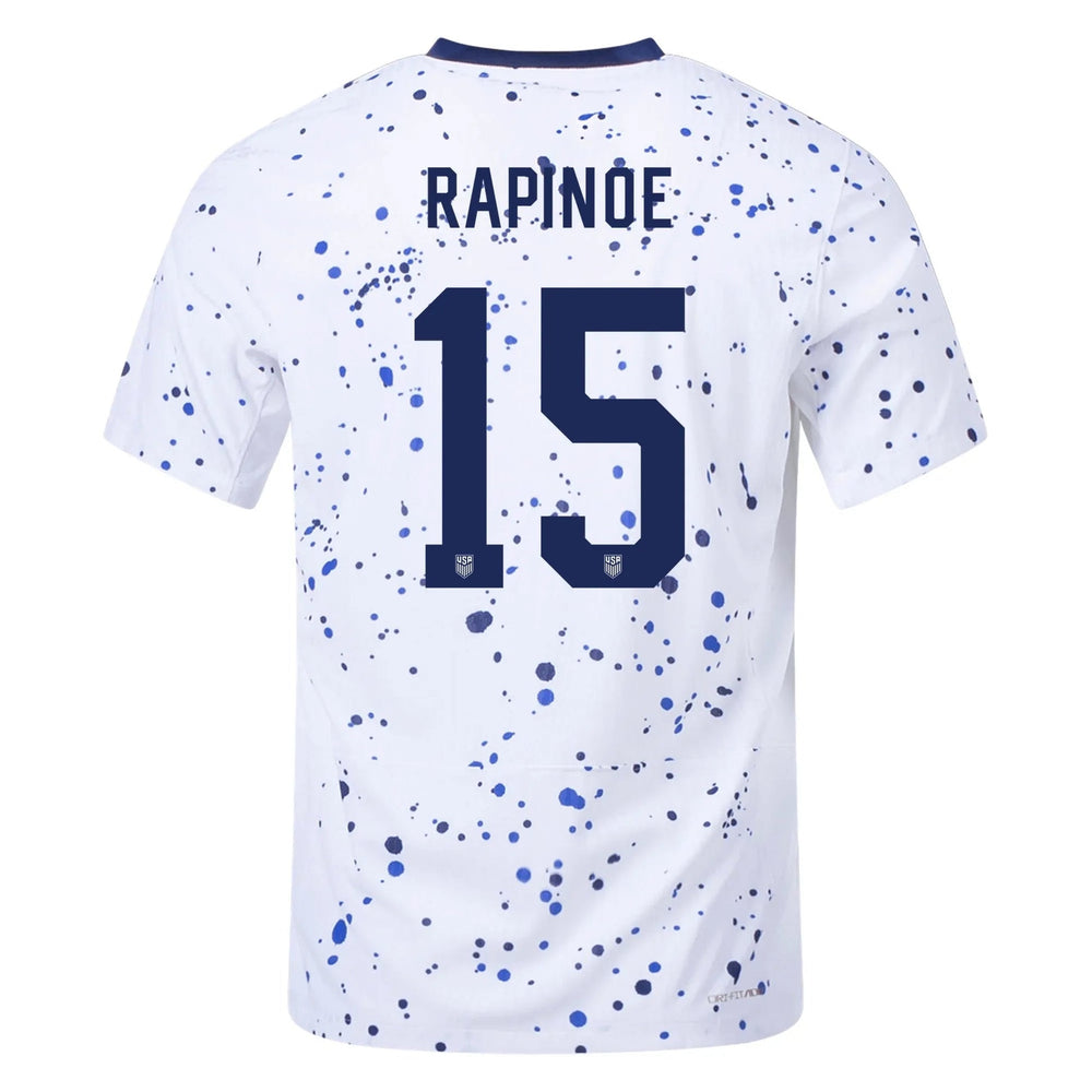 2023-24 USA Women's Home Authentic Soccer Jersey (No Stars) 
