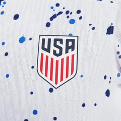 2023-24 USA Women's Home Authentic Soccer Jersey (No Stars) 