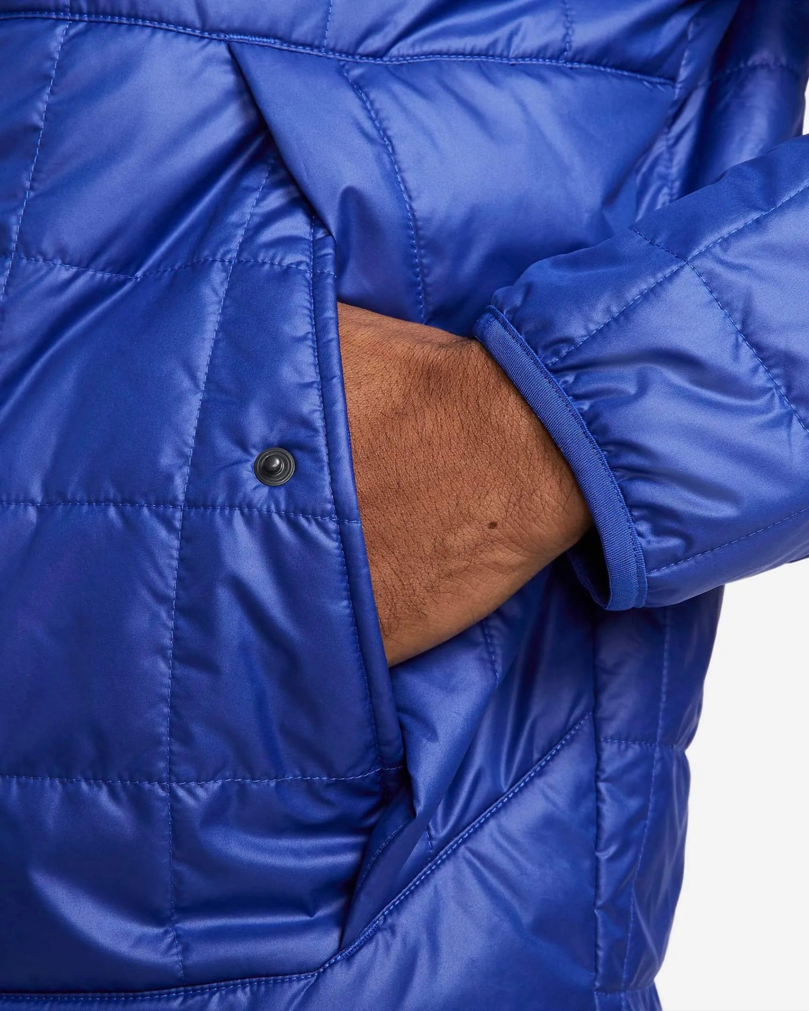 2023 USA Men's Fleece-Lined Hooded Jacket 