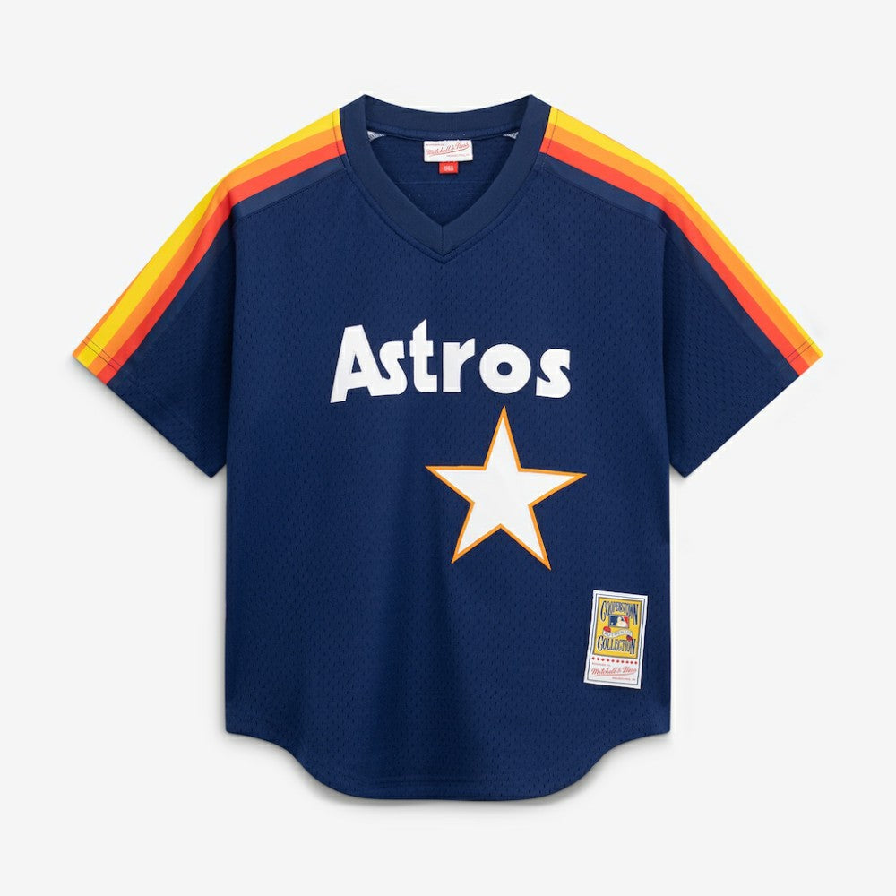 Jeff Bagwell Houston Astros Authentic Batting Practice Jersey - Navy | Mitchell & Ness