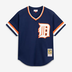 Alan Trammell Detroit Tigers Authentic Batting Practice Jersey - Navy | Mitchell & Ness