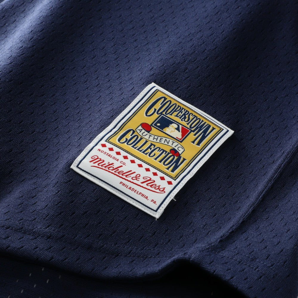 Bernie Williams New York Yankees Authentic Batting Practice Jersey - Navy | Mitchell & Ness