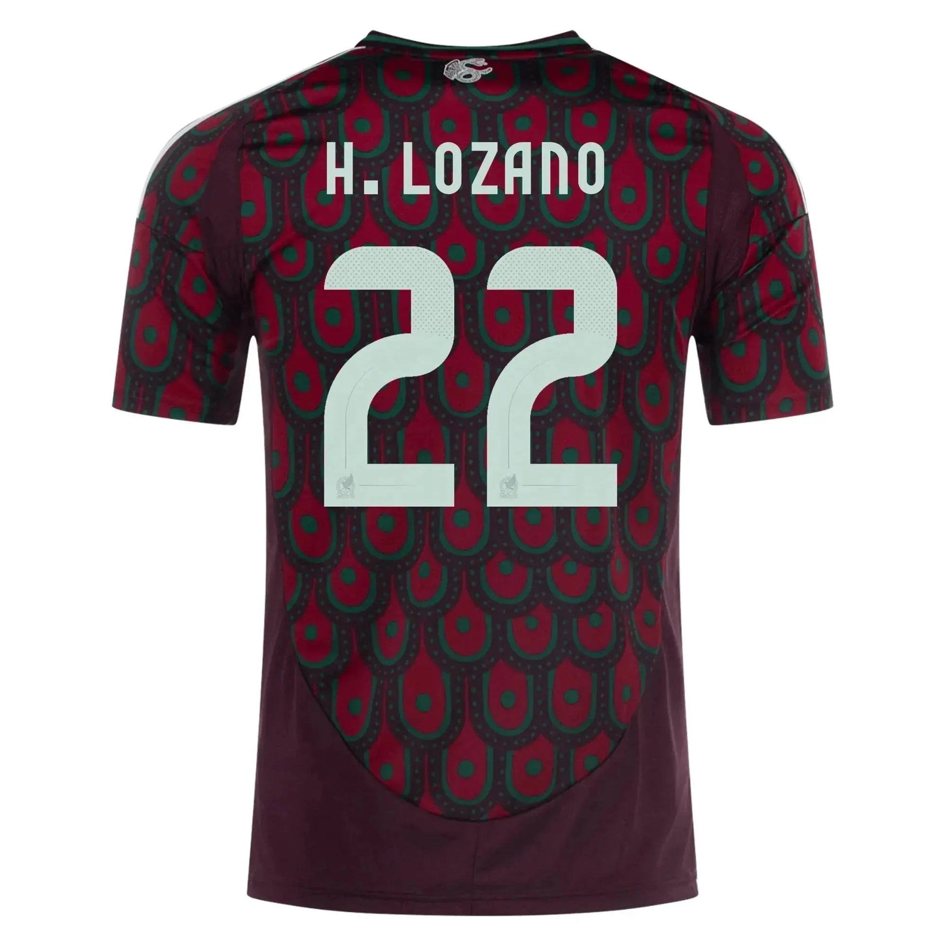 2024-25 Mexico Youth Stadium Home Soccer Jersey 
