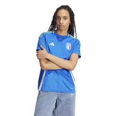 2024-25 Italy Women's Stadium Home Soccer Jersey 