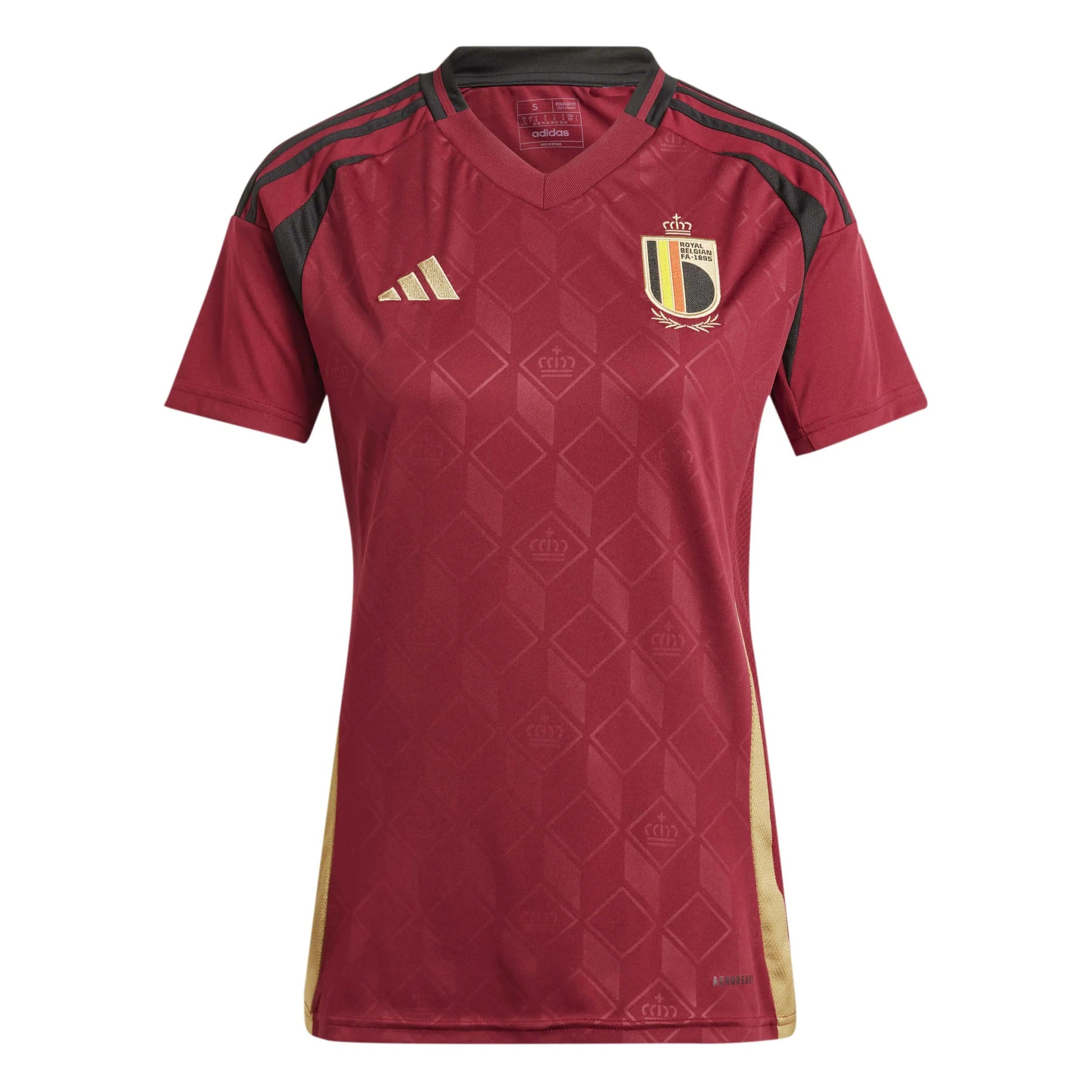 2024-25 Belgium Women's Stadium Home Soccer Jersey 