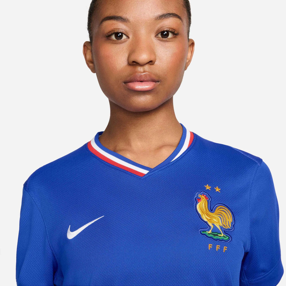 2024-25 France Women's Stadium Home Soccer Jersey 