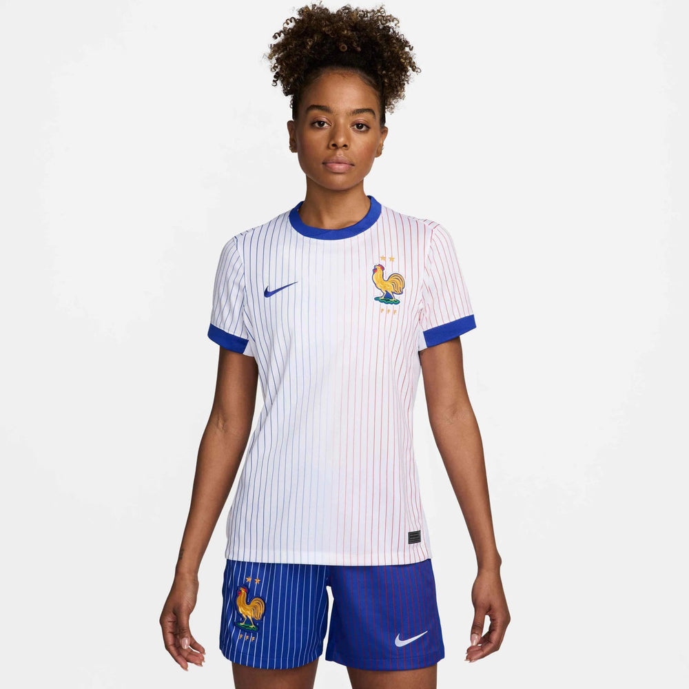 2024-25 France Women's Stadium Away Soccer Jersey 