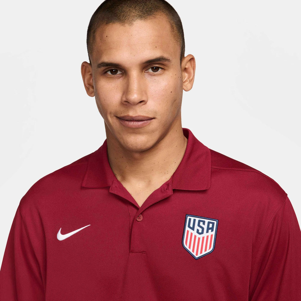 2024-25 USA Men's Dri-Fit Polo Shirt 