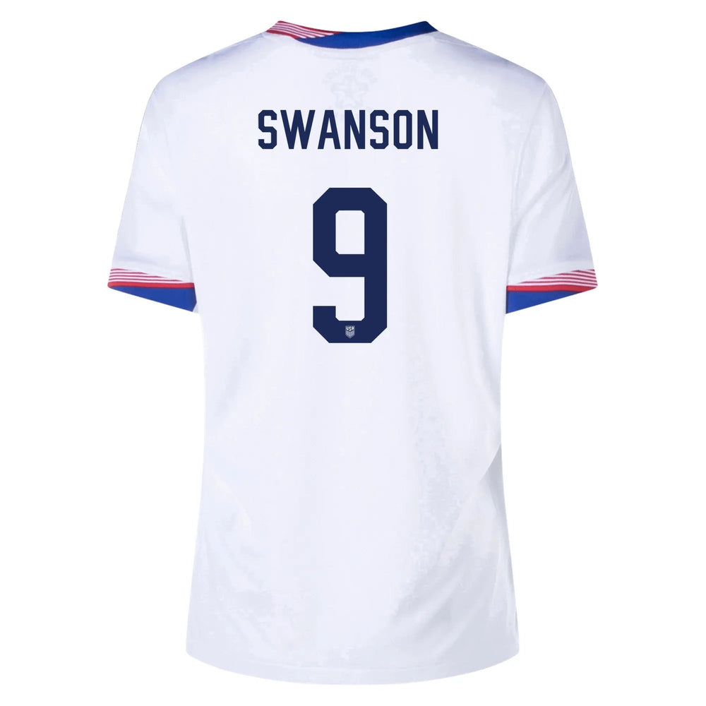 2024-25 USA Women's Stadium Home Soccer Jersey 