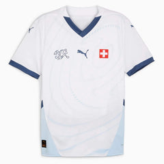 2024-25 Switzerland Stadium Away Soccer Jersey 