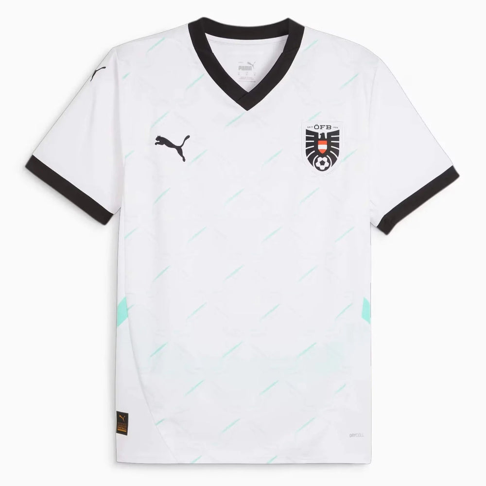 2024-25 Austria Men's Stadium Away Soccer Jersey 