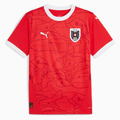 2024-25 Austria Men's Stadium Home Soccer Jersey 