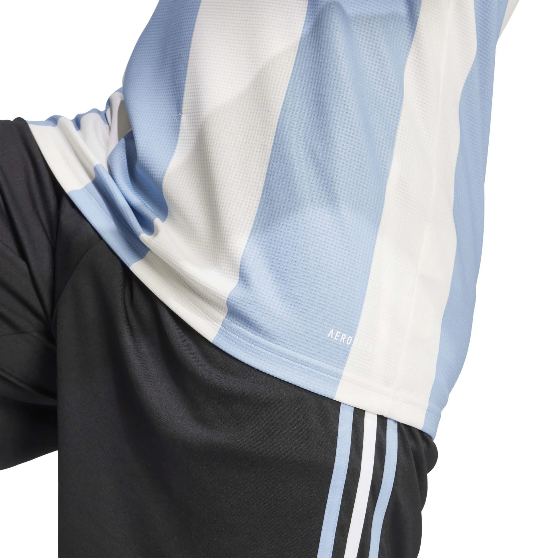 2025 Argentina Men's 50th Anniversary Stadium Soccer Jersey Ambient Sky / Cloud White 