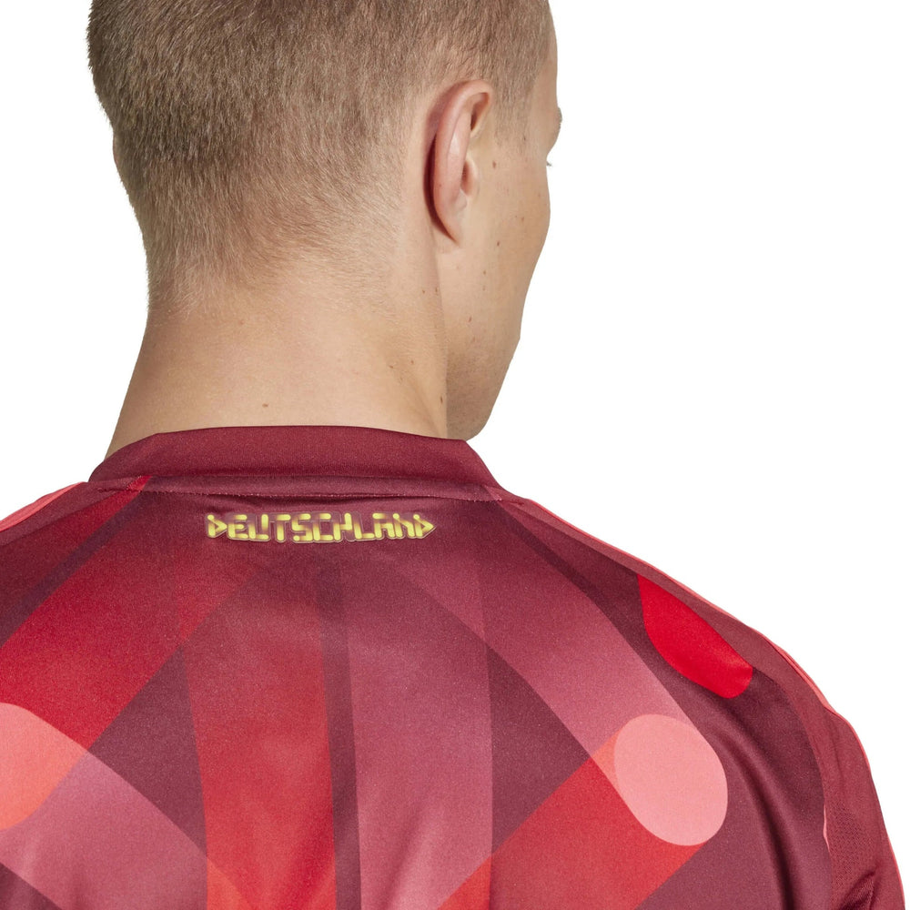 2025 Germany Women's (Men's Cut) Stadium Away Soccer Jersey Team Coll Burgundy 2 