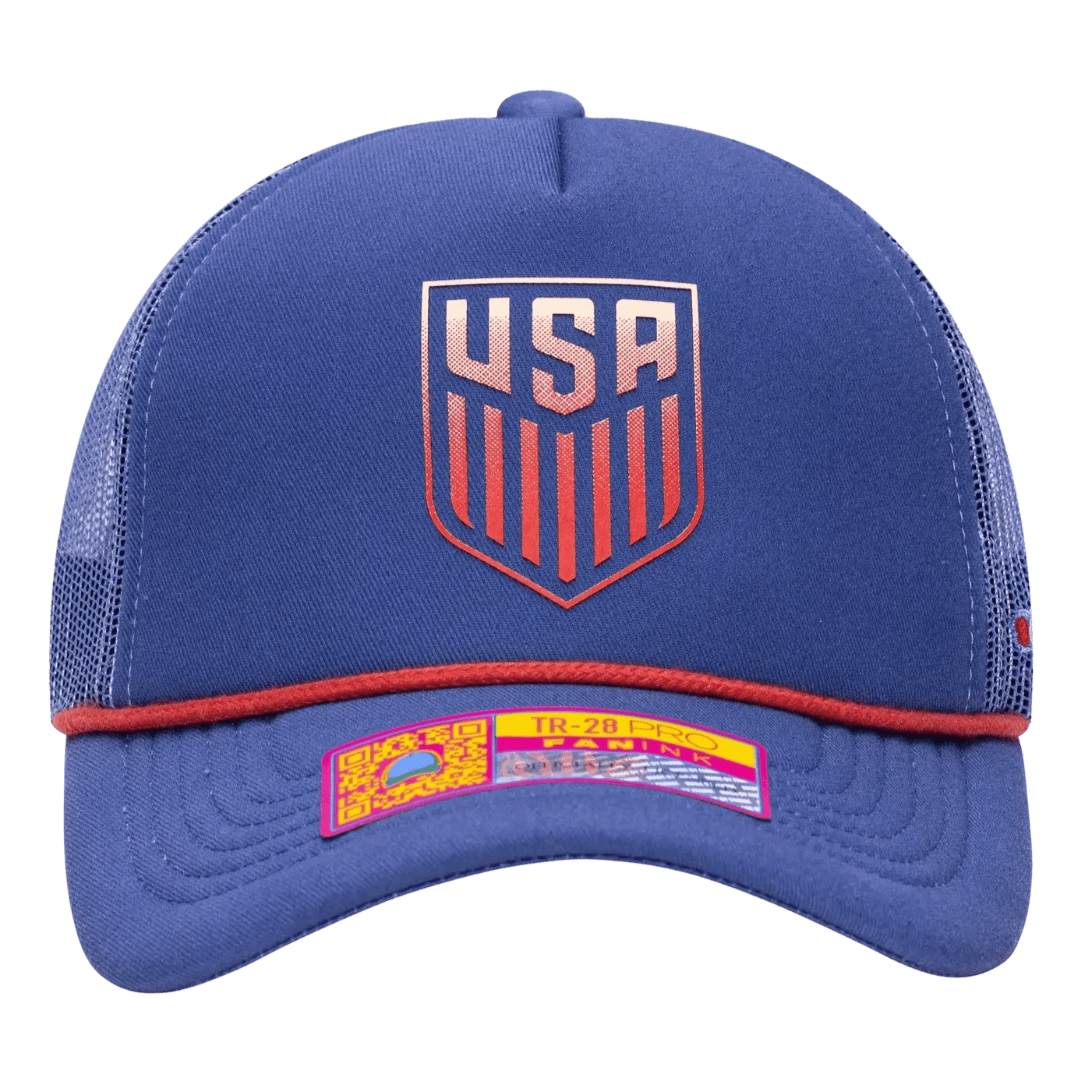 Fan Ink Collection USA Atmosphere Trucker Hat Blue 