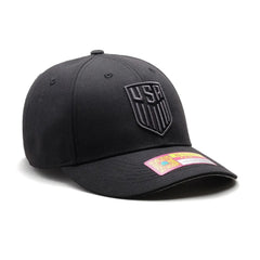 Fan Ink Collection USA Dusk Adjustable Hat Black 