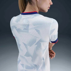 2025 USA Women's 4-Star Authentic Home Soccer Jersey White/Rush Blue/Challenge Red 
