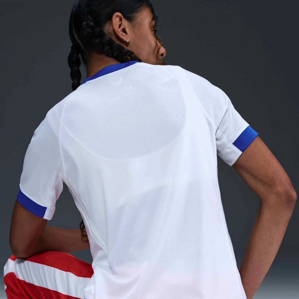 2025 England Women's Stadium Home Soccer Jersey Hyper Royal/White/White 