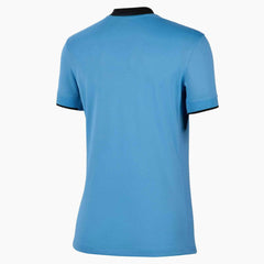 2025 Netherlands Women's Stadium Away Soccer Jersey Blue Beyond/Black 