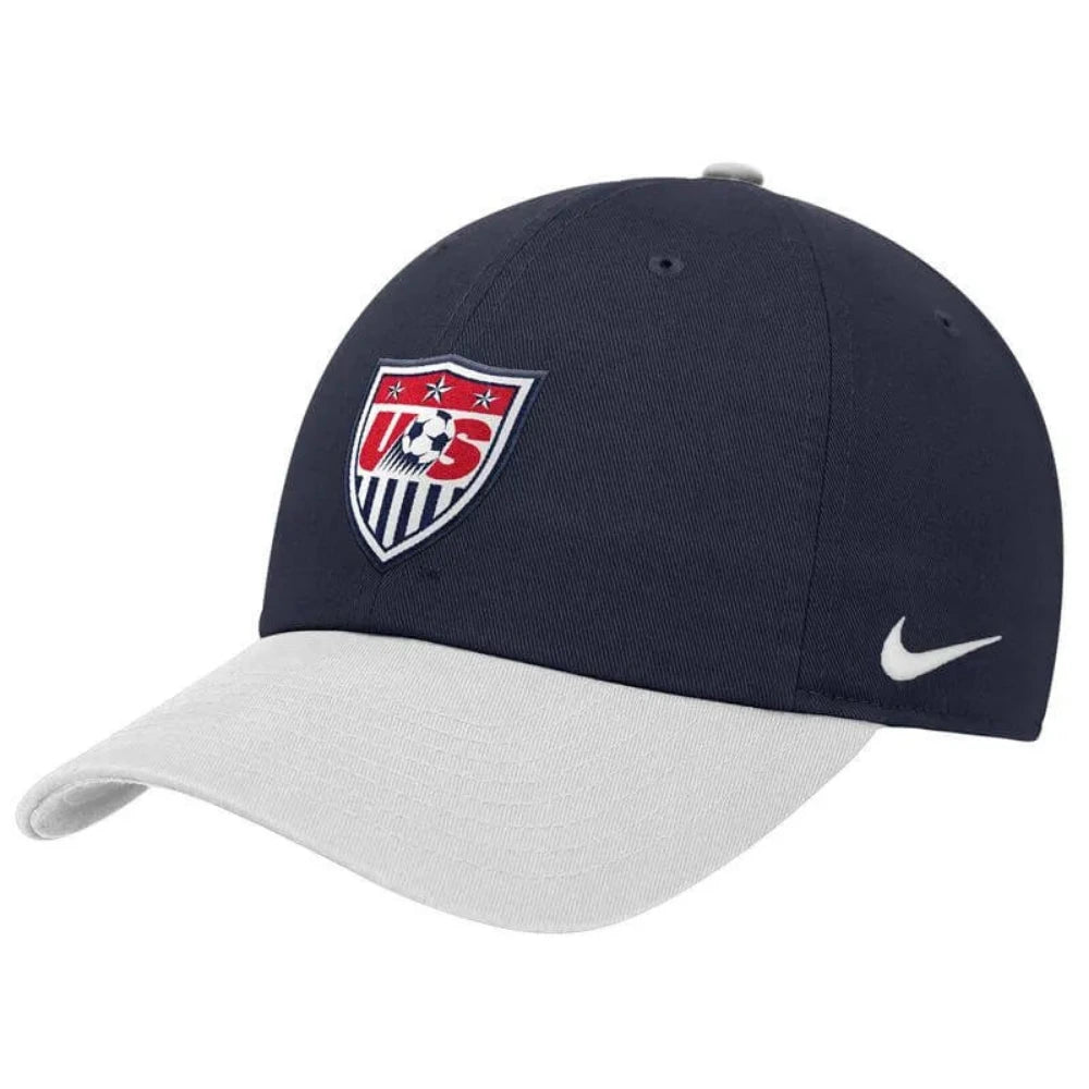 2025 USA Colorblock Club Cap Navy/Silver 