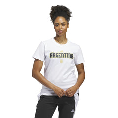 2026 Argentina Women's World Cup HJH Tee White 