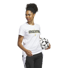 2026 Argentina Women's World Cup HJH Tee White 